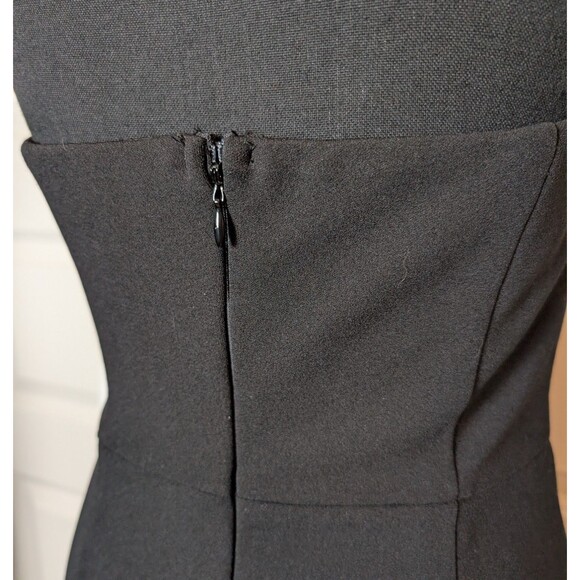 NWT AQUA Size M Dress Strapless Mini Bows Faux Wrap Bloomingdales Cocktail Party - Picture 6 of 14